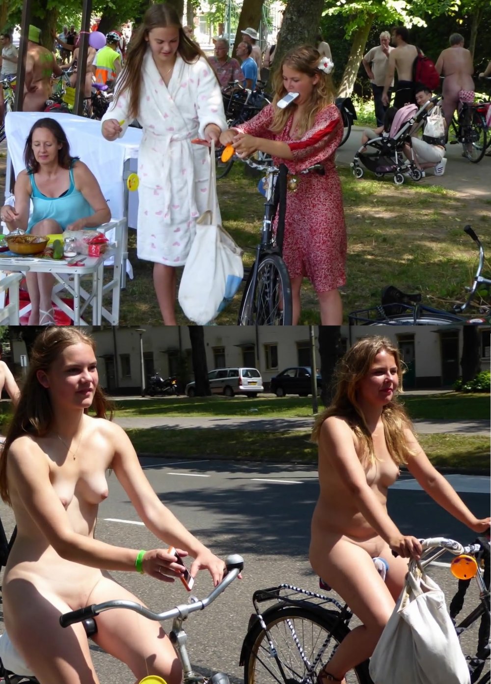 Naked dressing up Wnbr Private