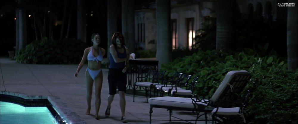 Denise Richards in stockings