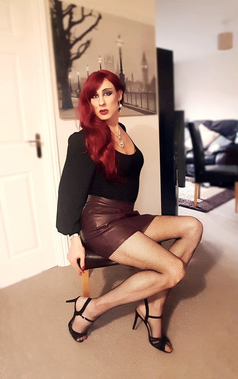 Crossdresser Juliet Noir