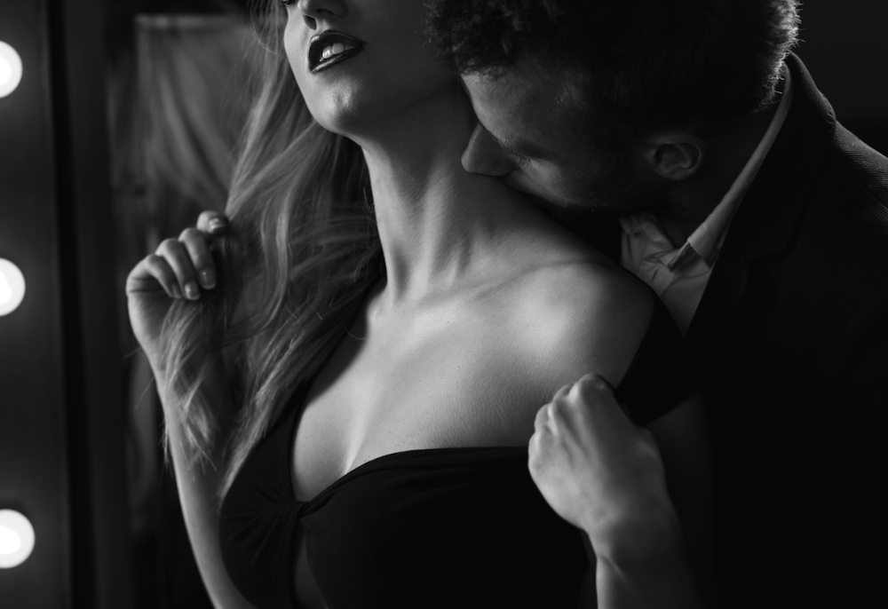 Passionate hugs