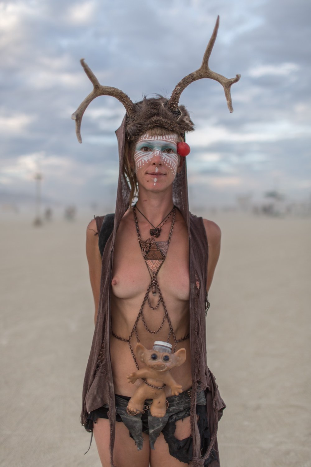 Burning Man Girls Topless