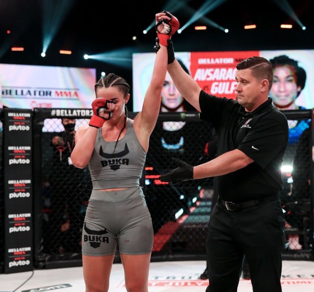 Diana MMA Avsaragova battle