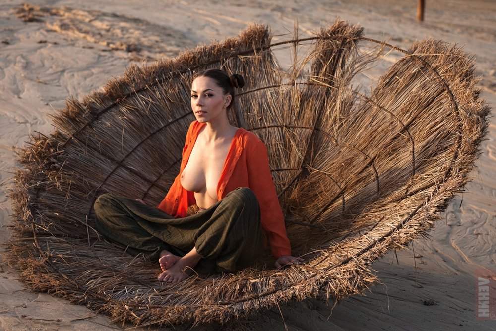 Ksenia Egorova model Lenin