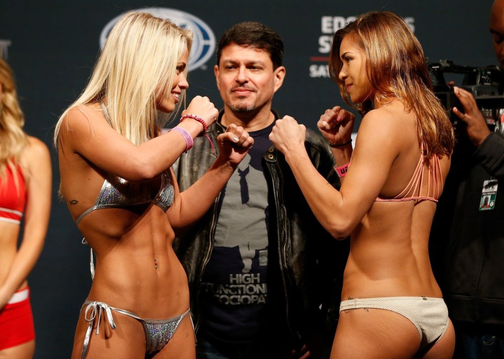 Girl fighting a girl