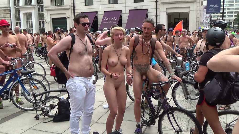 Portland Naked Bicycle Race