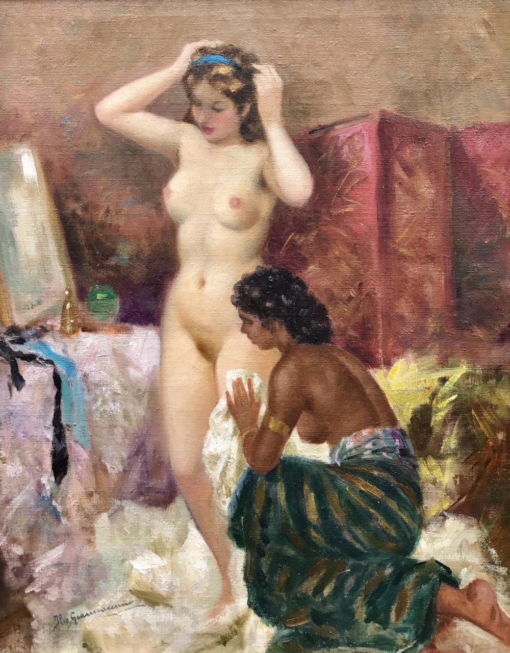 Naked Tibetan women