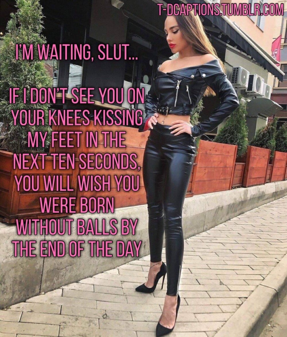 Fowl belt of Feminization Captions