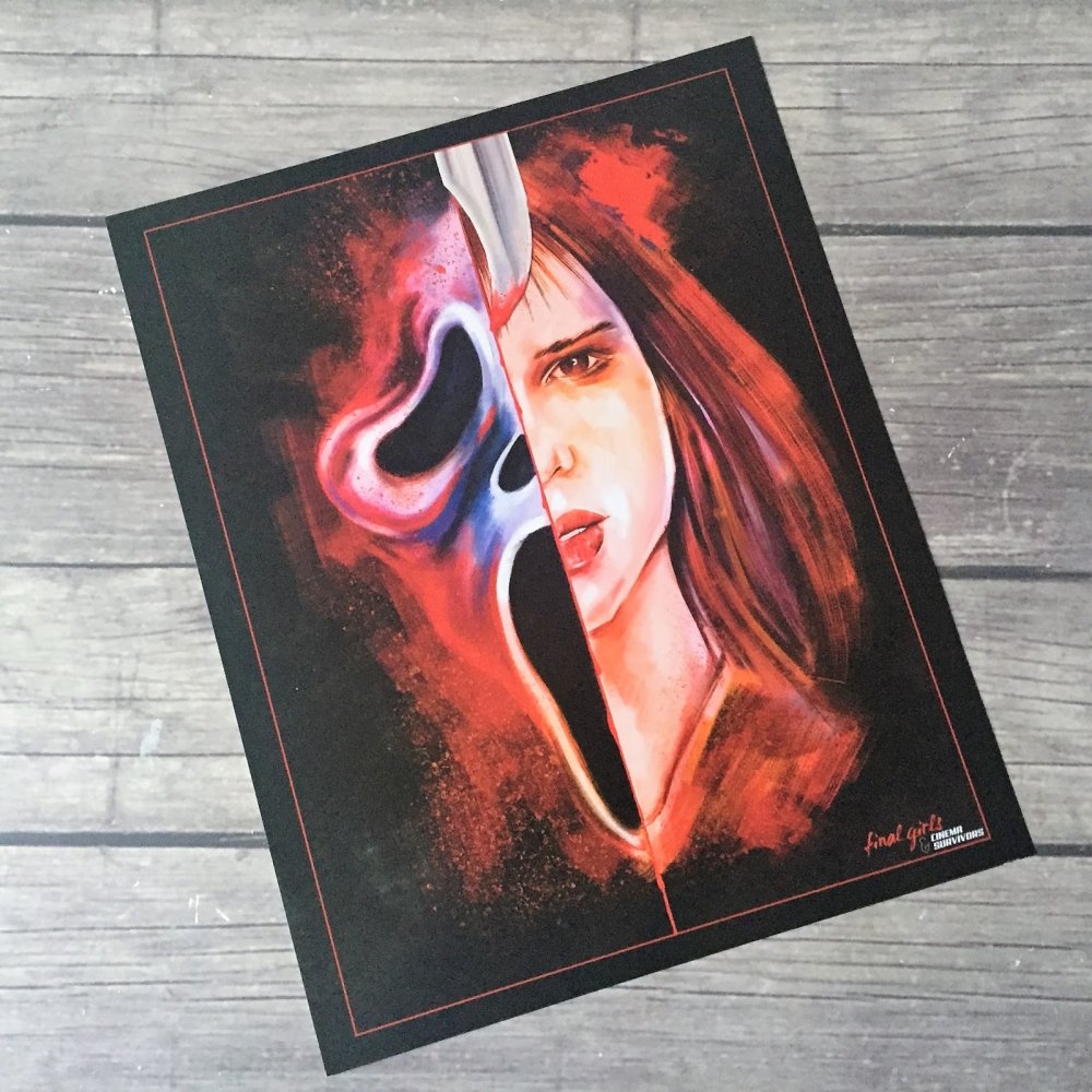 Sidney Prescott killer art