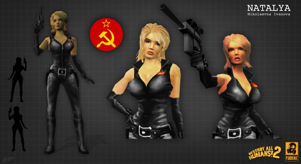 Destroy All Humans 2 Natalia