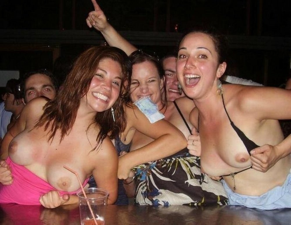 Wife Topless Party