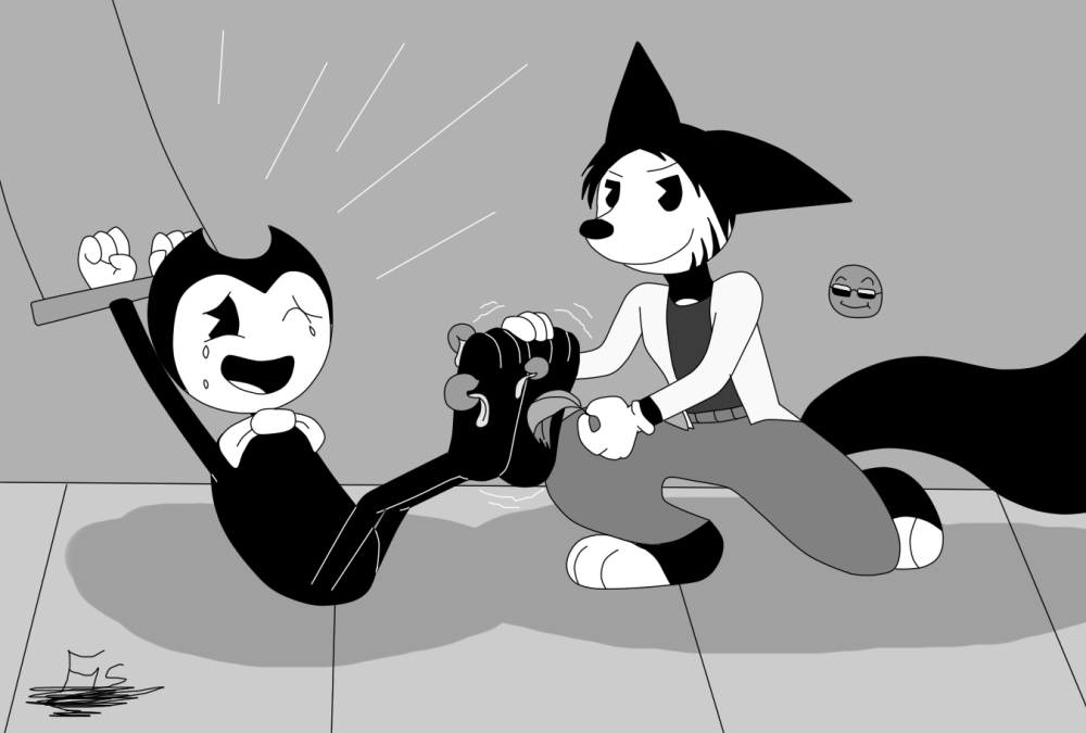 Sammy Lawrence and Bendy Demon Art
