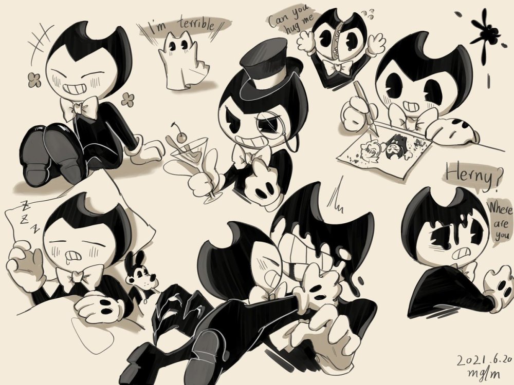 Bendy and ink machine XXX