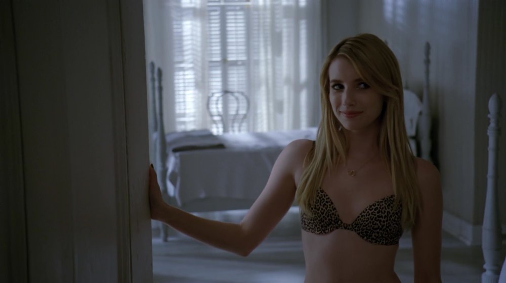 Emma Roberts 18 in underwear
