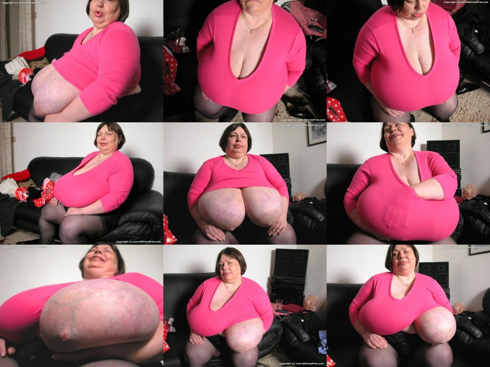 The largest breast size in women