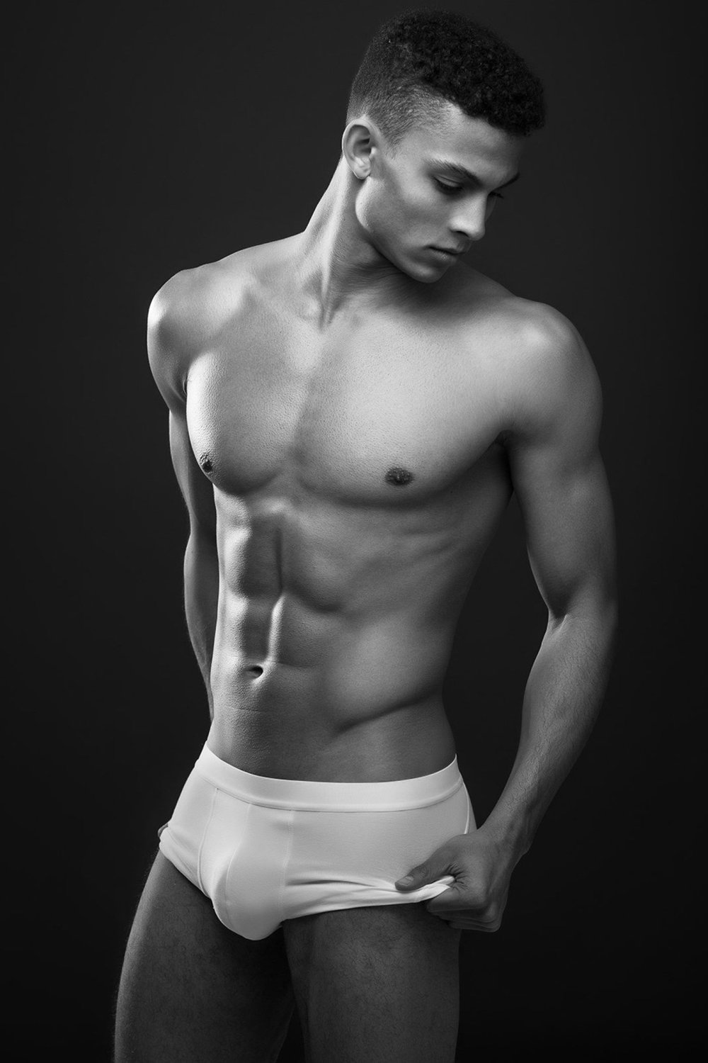 Nude man in the FAS