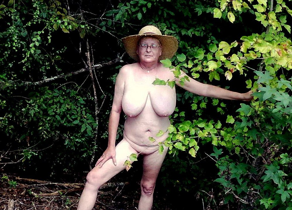 Nude grandmothers in the country