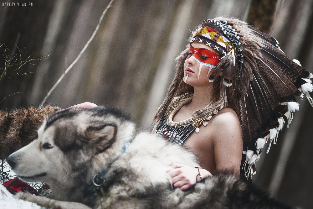 Indian husky photo session