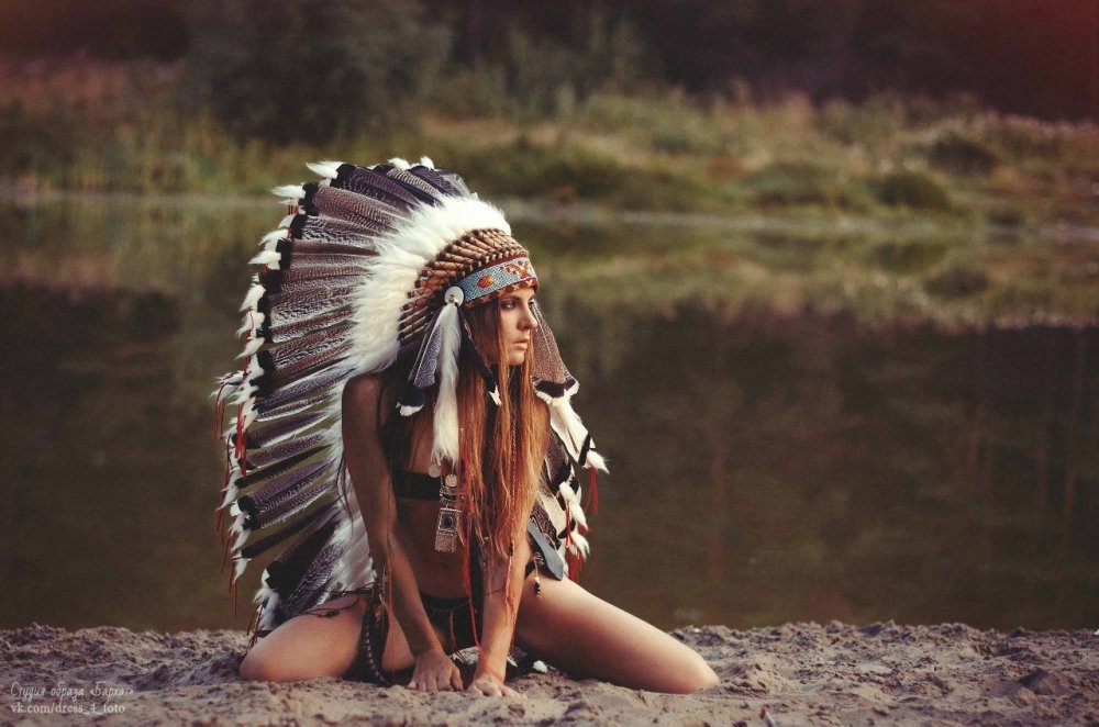 Roach Indian photo session