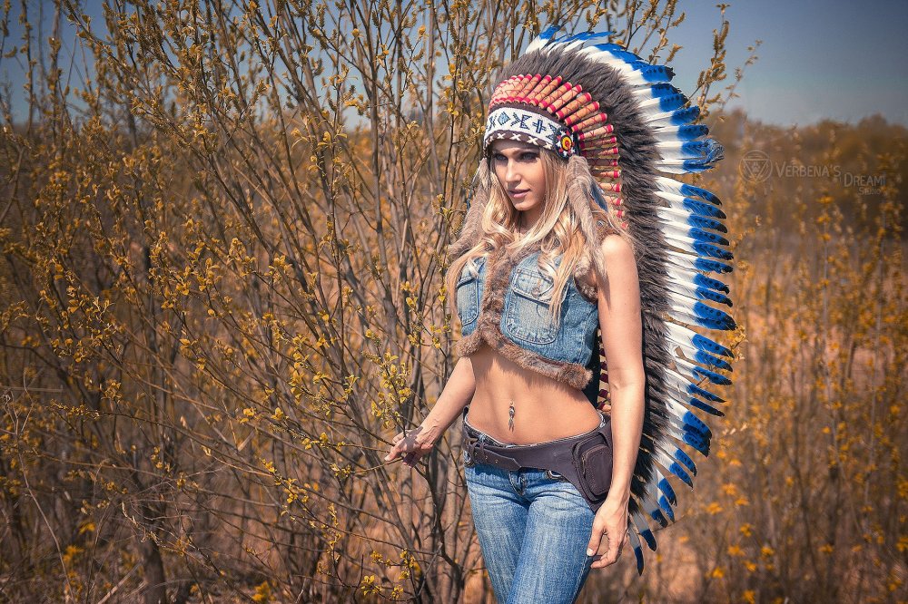 Daria Lefler in the image of Slavs