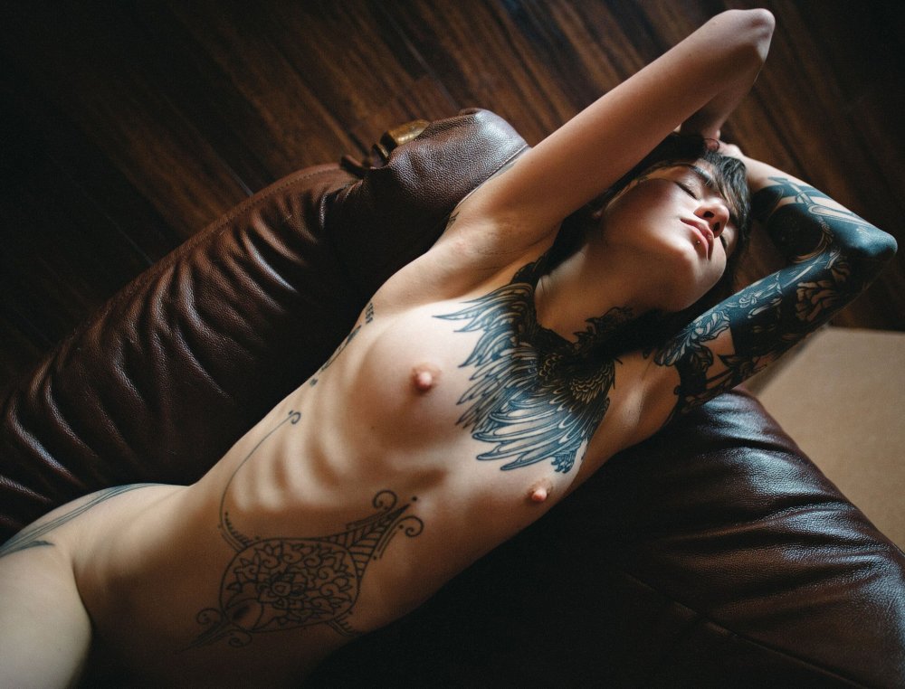Tattoo on nude girls