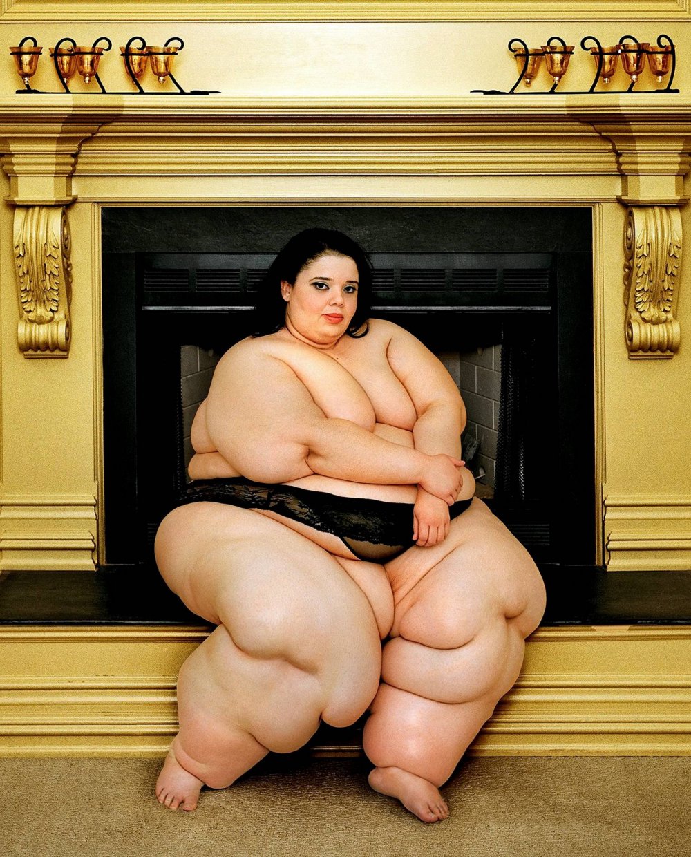 Erotic fat woman