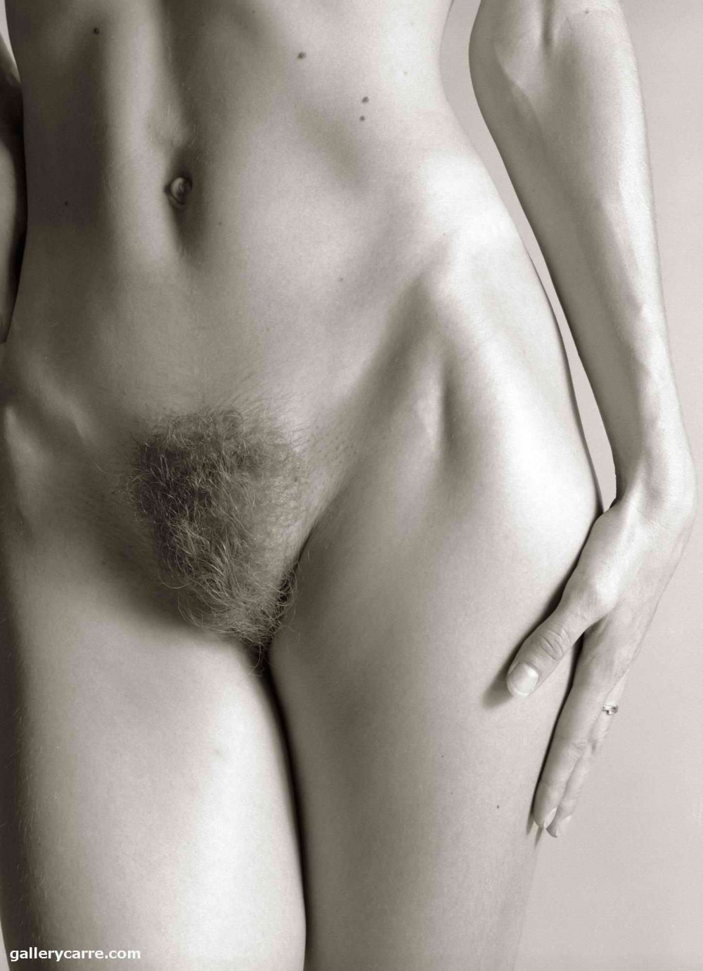 Naked women with hairy pussy