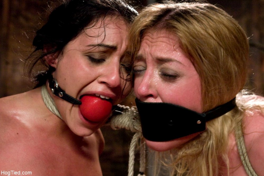 Girls knitted gag lesbian