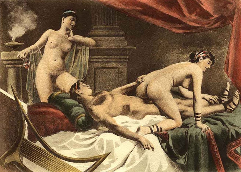 Eduard Henri Avril Masturbation