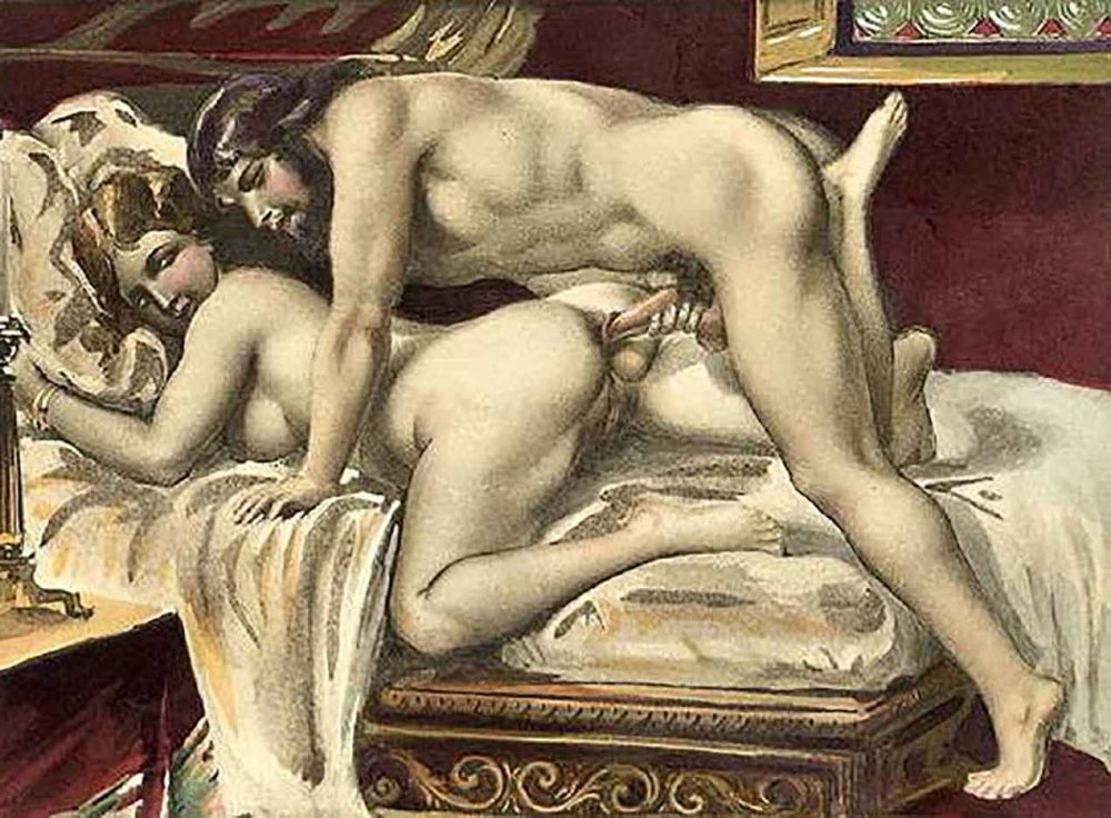 Erotic paintings by Eduar Henri