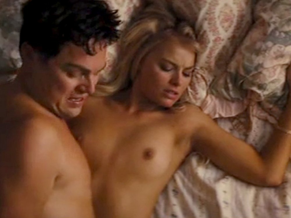 Nude in the film Wolf with Wall Street