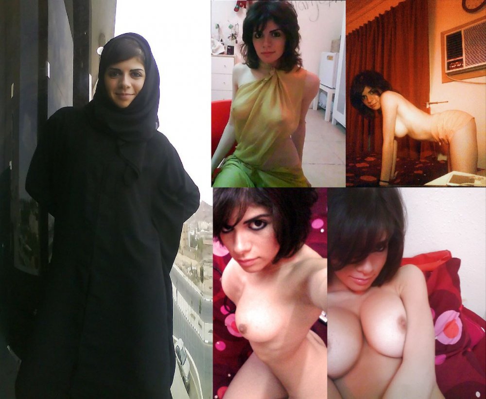 Muslims dressed and naked