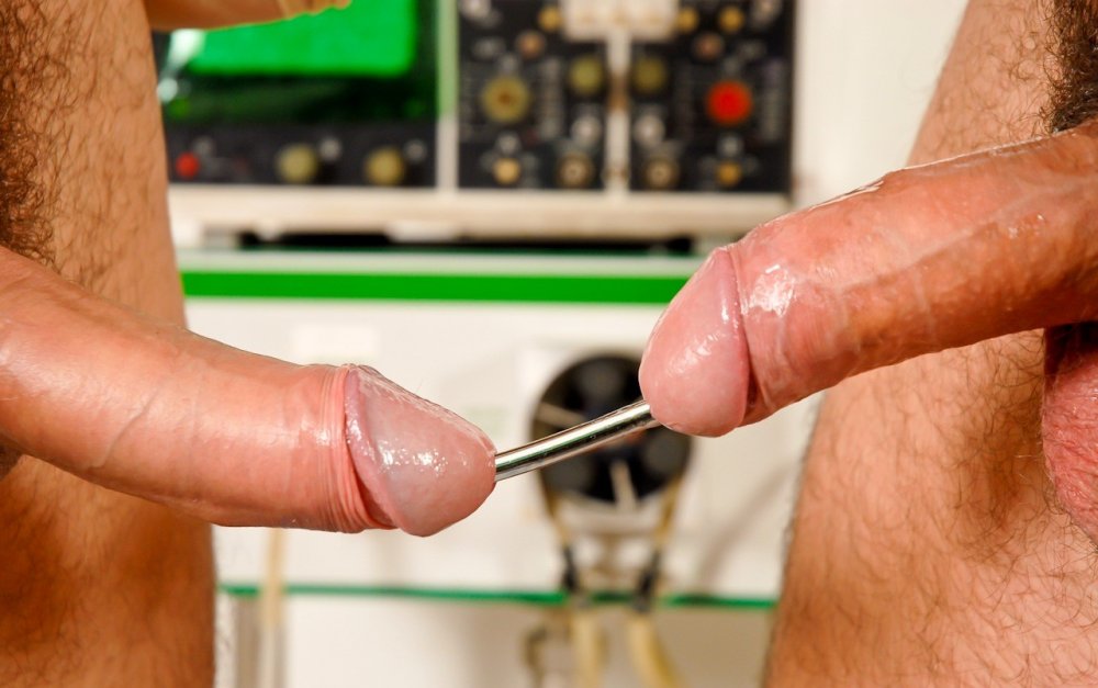 Slication of scrotum bdsm