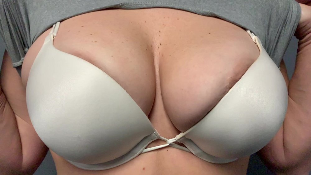 Little nipples in the bra