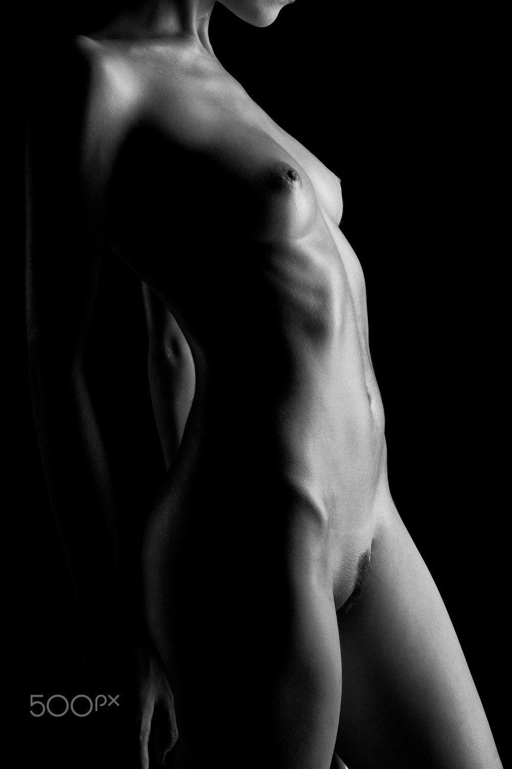 Muscular women nu art
