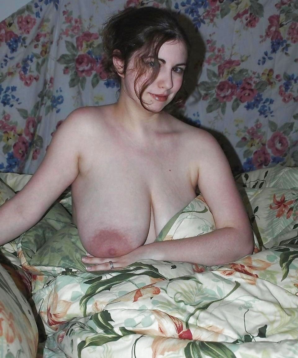 Small hanging breasts