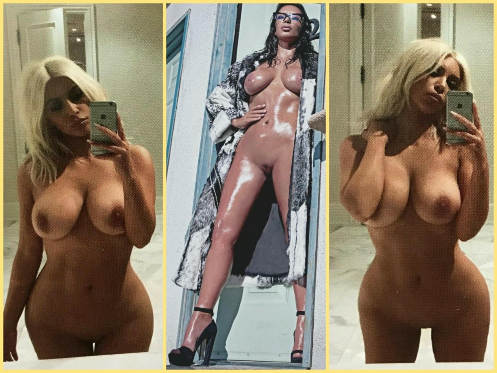 Kim Kardyashan fusion naked