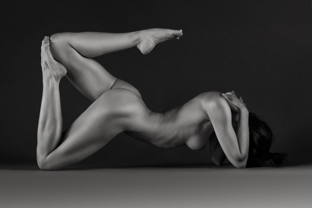 Beautiful female poses naked