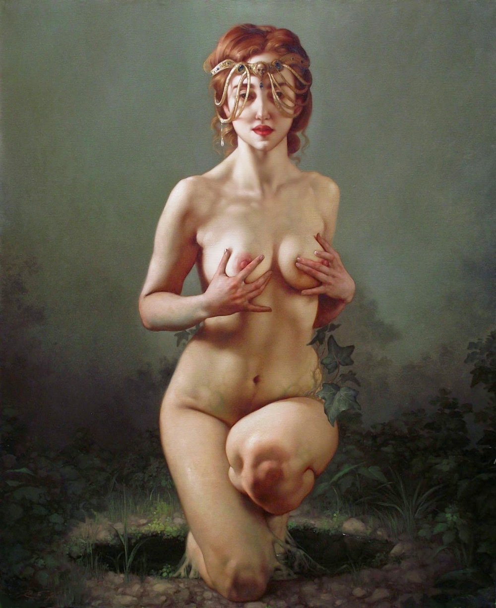 Naked women in art