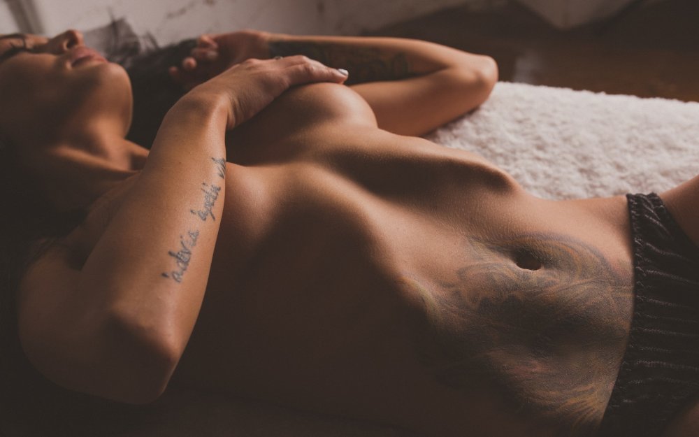 Xenia Simonova Blonde Nude