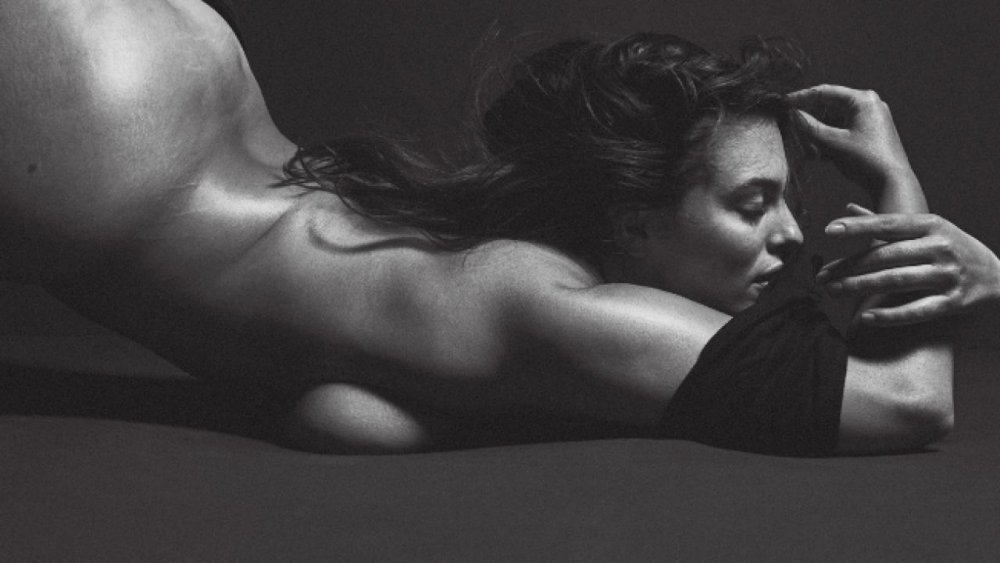 Cellulite ass mature naked