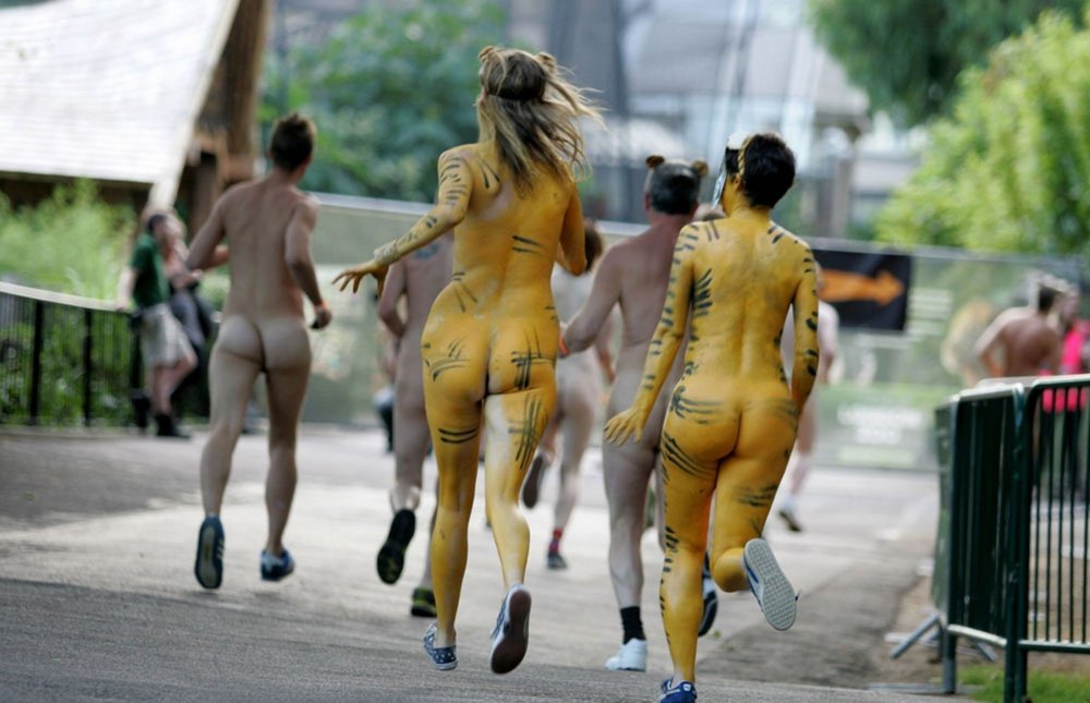 School scare naked