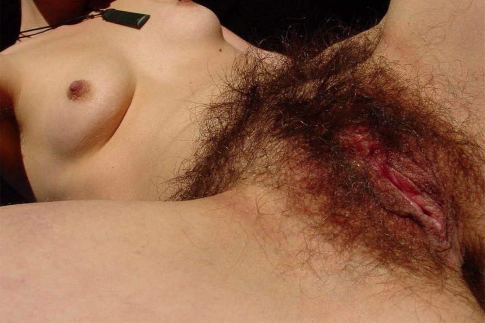 Vagina with pubic hair
