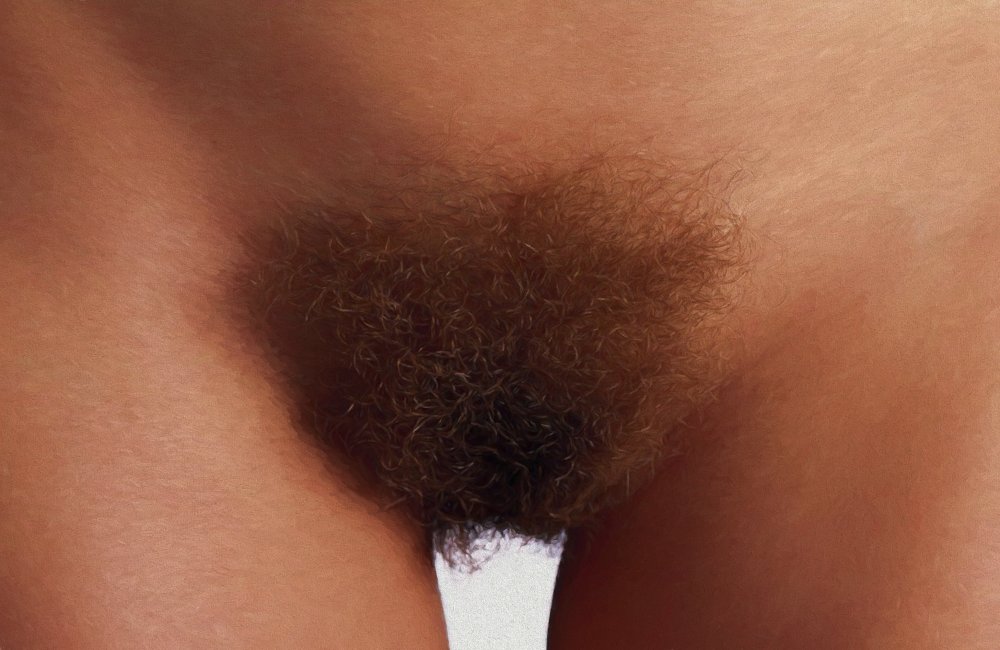 Crispy pubic hair