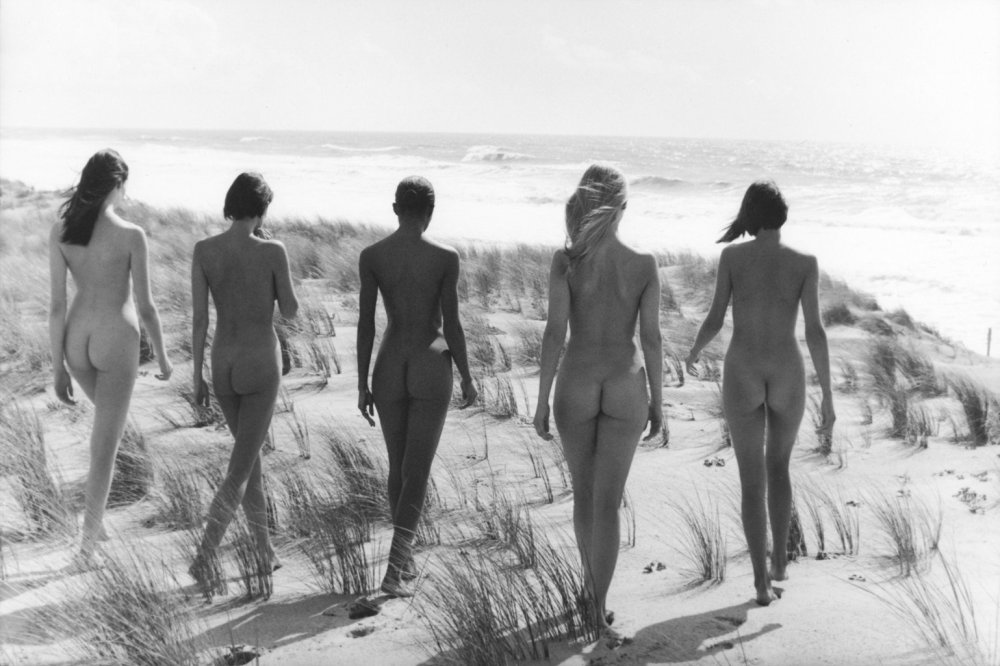 Erotic shooting of photo models