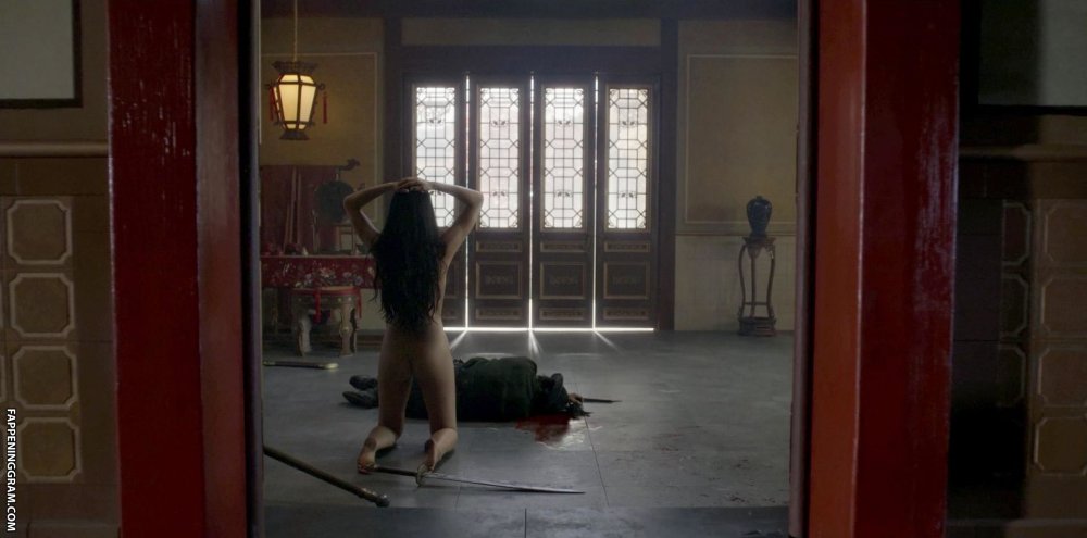 Girl Bent Over Santa