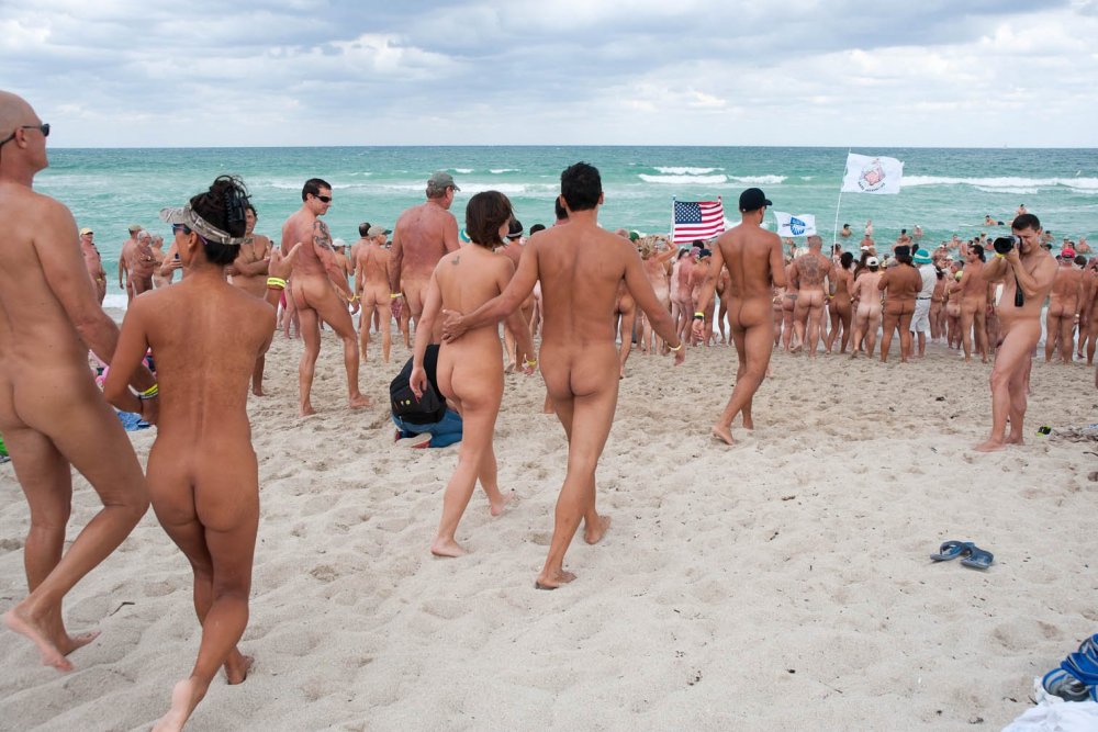Nudy beach Naked people