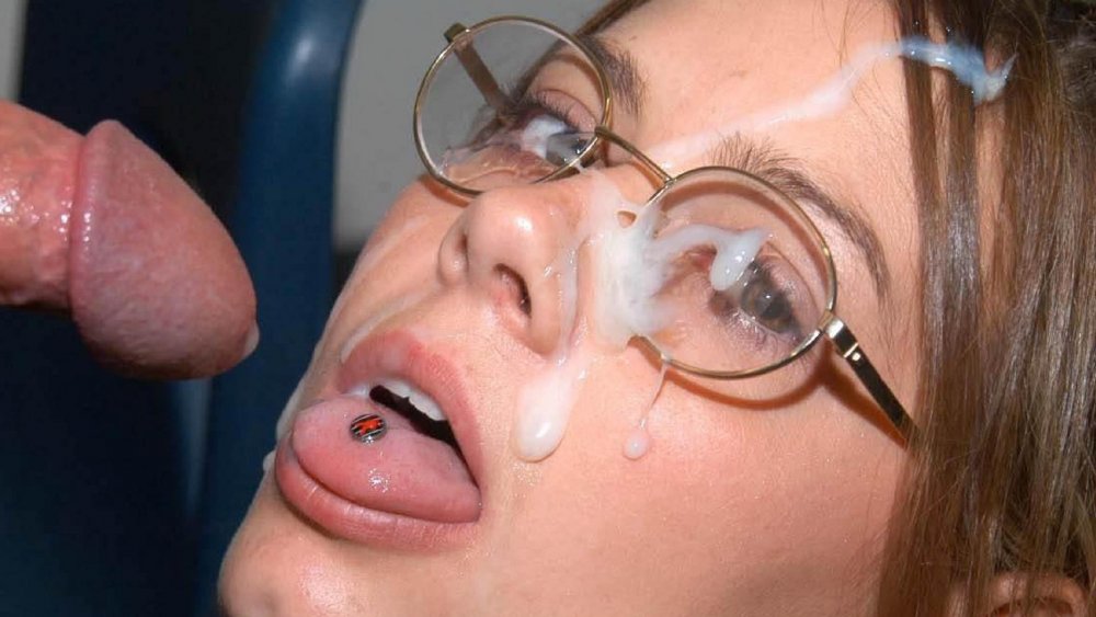 Cum in open eyes