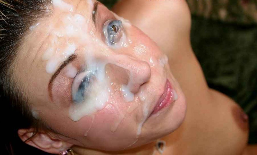 The girl was finished on the eyes
