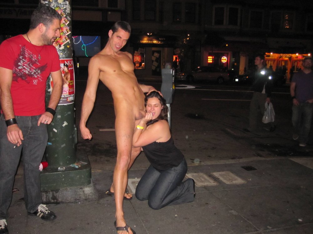 Anal on the streets of Berlin
