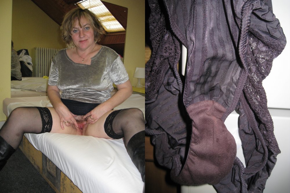 Dirty panties mature